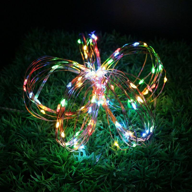 LED String Lights USB Charge Fairy Lights 2M/5M/10M/20M 20 to 200 LED Lights with Remote for Valentine'S Day Easter Wedding Xmas Party Decor Home & Garden > Lighting > Light Ropes & Strings Leisure Comfortable Life   