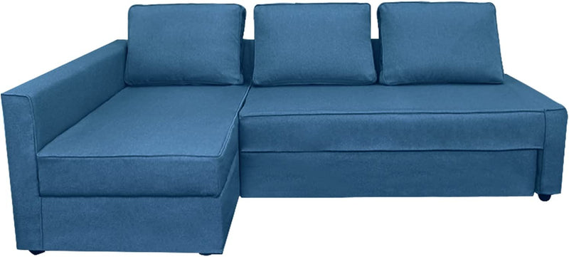 CRIUSJA Couch Covers for IKEA Friheten Sofa Bed Sleeper, Couch Cover for Sectional Couch, Sofa Covers for Living Room, Sofa Slipcovers with Cushion and Throw Pillow Covers (2030-17, Left Chaise) Home & Garden > Decor > Chair & Sofa Cushions CRIUSJA Af-30 Left Chaise 