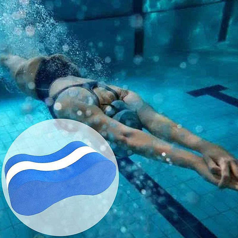 ONNPNN 2 Pieces EVA Pull Buoy Swim Training Float for Swimmers Thicken Foam Flotation Kickboard Swimming Aid Equipments