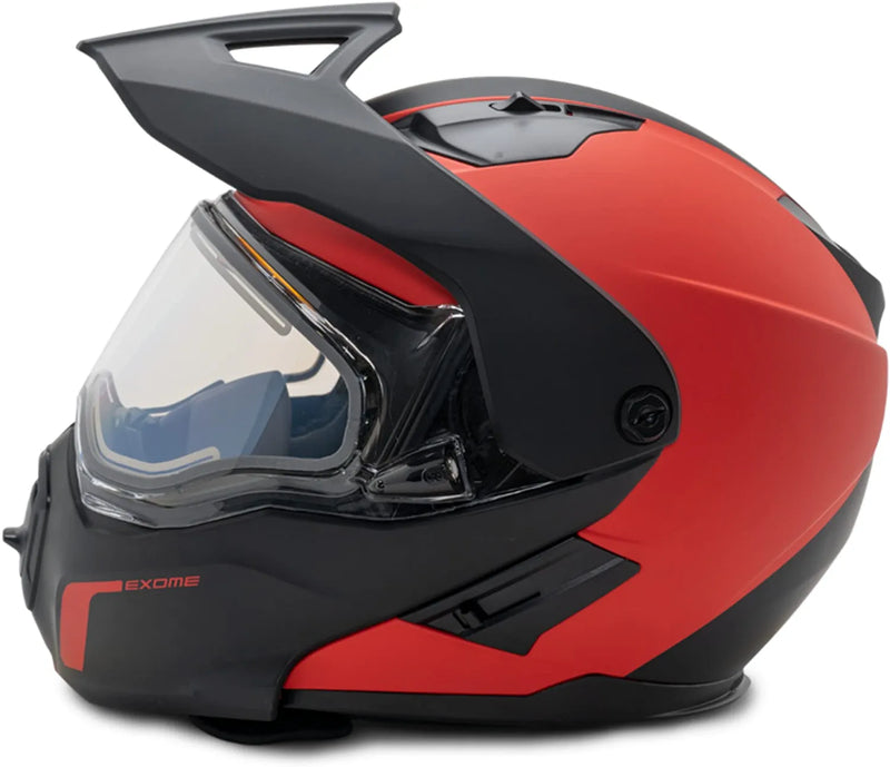 Ski-Doo Exome Sport Radiant Helmet (DOT) Sporting Goods > Outdoor Recreation > Cycling > Cycling Apparel & Accessories > Bicycle Helmets Ski-Doo Red Large 
