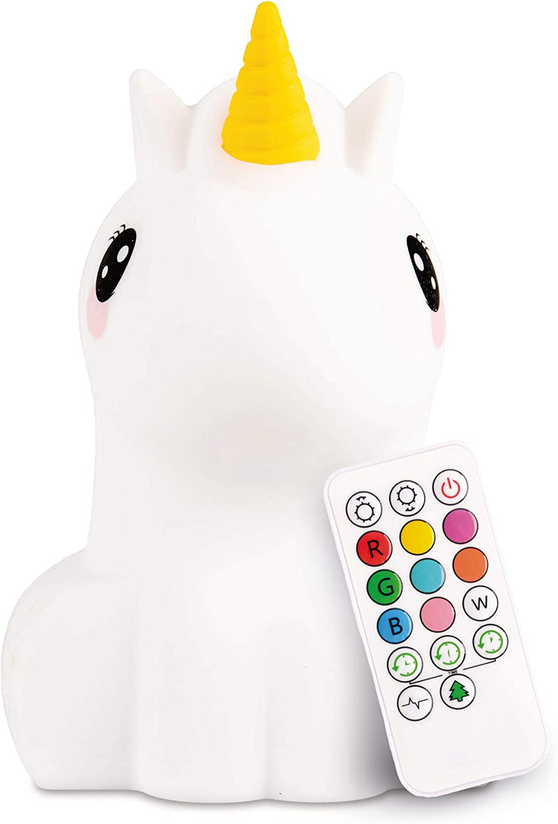 Lumipets Unicorn, Kids Night Light, Silicone Nursery Light for Baby and Toddler, Squishy Night Light for Kids Room, Animal Night Lights for Girls and Boys, Kawaii Lamp, Cute Lamps for Bedroom Home & Garden > Lighting > Night Lights & Ambient Lighting Lumipets Unicorn  