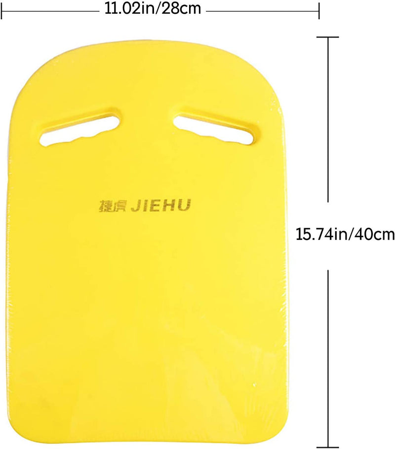 Pomobie Kids Swim Kickboard, Swimming Training Aid, Swimming Board with Handles, Safe Foam Exercise Equipment for Kids and Adults to Learn Swim in the Pool and Shoal Water, Yellow Sporting Goods > Outdoor Recreation > Boating & Water Sports > Swimming FungPull   