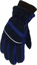 Women Gloves Winter Gloves Outdoor Kids Boys Girls Snow Skating Snowboarding Windproof Warm Gloves Mittens Convertible Sporting Goods > Outdoor Recreation > Boating & Water Sports > Swimming > Swim Gloves Bmisegm Blue One Size 