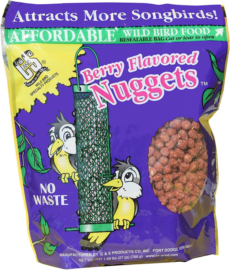 C&S Peanut Nuggets 27 Ounces, 6 Pack Animals & Pet Supplies > Pet Supplies > Bird Supplies > Bird Food Central Garden & Pet Berry  