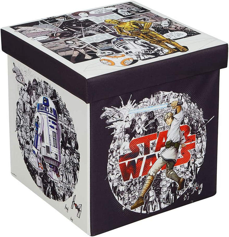 Star Wars Storage Bench with Tray, 24" Play Table and Toy Chest Home & Garden > Household Supplies > Storage & Organization Fresh Home Elements 15" Star Wars  