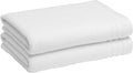 Cotton Bath Towels, Made with 30% Recycled Cotton Content - 2-Pack, White Home & Garden > Linens & Bedding > Towels KOL DEALS White Bath Towels 