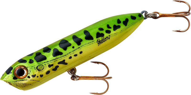 Heddon Chug'N Spook Popper Topwater Fishing Lure for Saltwater and Freshwater Sporting Goods > Outdoor Recreation > Fishing > Fishing Tackle > Fishing Baits & Lures Pradco Outdoor Brands G-Finish Bullfrog Chug'N Spook Jr (1/2 oz) 