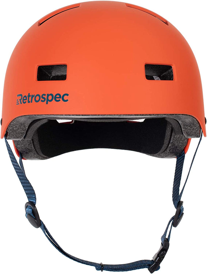 Retrospec CM-1 Bicycle / Skateboard Helmet for Adult Commuter, Bike, Skate , Matte Burnt Orange, 55-59 Cm / Medium