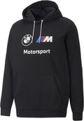 PUMA Men'S Standard BMW MMS Essentials Fleece Hoodie Sporting Goods > Outdoor Recreation > Winter Sports & Activities PUMA Puma Black X-Large 