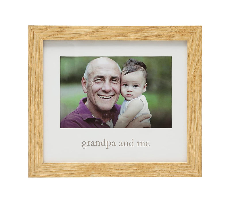 Kate & Milo Me and My Grandma Picture Frame, Best Grandma Ever Mother’S Day Keepsake, Grandparent’S Day Photo Frame Accessory, Gray Home & Garden > Decor > Picture Frames Kate & Milo Grandpa Frame  