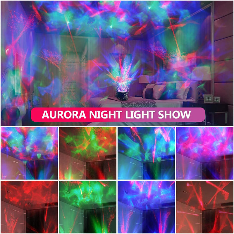 Star Projector, SOAIY Galaxy Projector for Bedroom, 8 Mode Lighting Shows, White Noise Aurora Projector with Timer and Speaker, Night Light Projector for Kids, Teenger, Adults, Ceiling, Room Decor Home & Garden > Lighting > Night Lights & Ambient Lighting SOAIY   