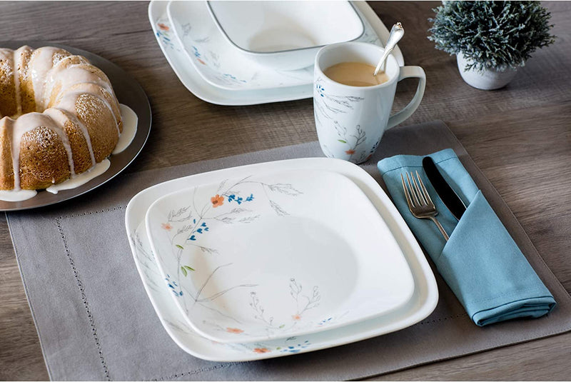 Corelle Boutique Adlyn 16-Piece Dinnerware Set, Service for 4 Home & Garden > Kitchen & Dining > Tableware > Dinnerware Corelle   