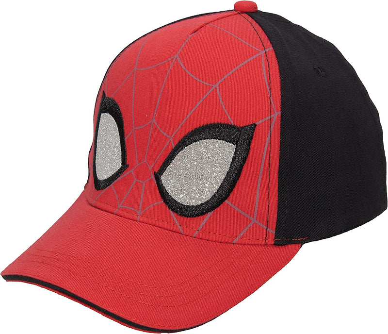 Marvel Spiderman Hat for Boys, Breathable Spiderman Baseball Cap for Toddlers, Boys Ages 3-9 Sporting Goods > Outdoor Recreation > Winter Sports & Activities Marvel Spidey Eyes  