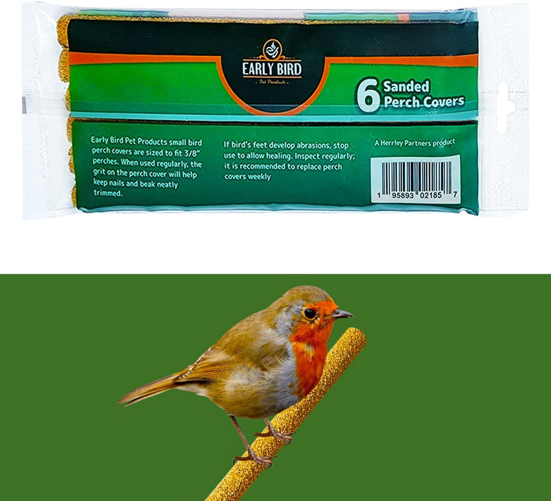 Early Bird Pet Products - Sanded Perch Cover (EB-SPC-S6) Animals & Pet Supplies > Pet Supplies > Bird Supplies Generic   
