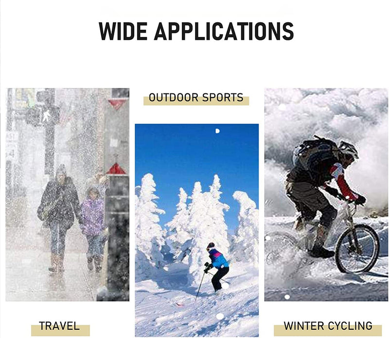 Women Cycling-Gloves Ski-Gloves Embroidery Full Finger Road Bike Thermal Mittens Touchscreen Winter Warm-Gloves Windproof Waterproof Mountain Riding Workout Motorcycle Running Skiing for Women