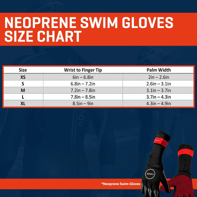 ZONE3 Neoprene Swim Gloves Sporting Goods > Outdoor Recreation > Boating & Water Sports > Swimming > Swim Gloves ZONE3   