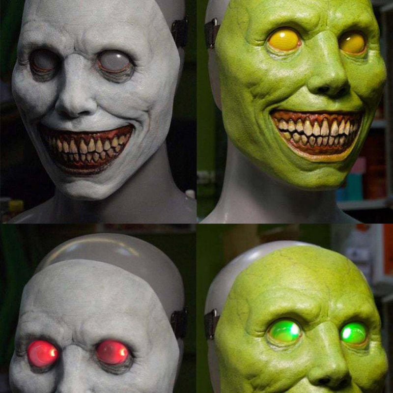 Halloween Mask Creativity Horror Wrinkle Face Halloween Party Carnival Props Adult Toys Scary Cosplay Toy Apparel & Accessories > Costumes & Accessories > Masks Tinkercad   