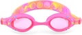 H2O Life Kids Swim Goggles for Girls and Boys Fun Toddler Swimming Eyewear Protection for Children Sporting Goods > Outdoor Recreation > Boating & Water Sports > Swimming > Swim Goggles & Masks H2O Life Pink Popper One Size 