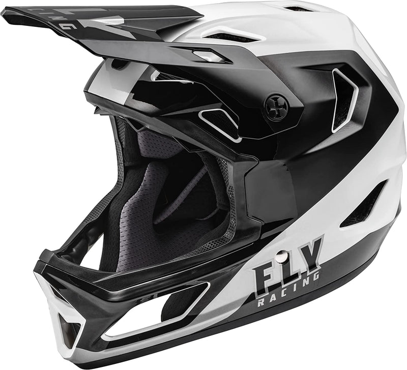 Fly Racing Adult Rayce Cycling Helmet Sporting Goods > Outdoor Recreation > Cycling > Cycling Apparel & Accessories > Bicycle Helmets Fly Racing Black/White X-Large 