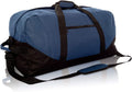 DALIX 25" Big Adventure Large Gym Sports Duffle Bag (Black Grey Navy Blue Red Camo)