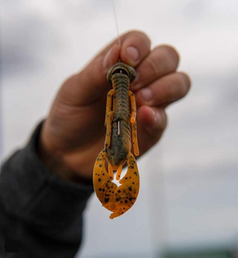 Netbait Paca Slim Soft Plastic Crawfish Lure Bass Fishing Bait