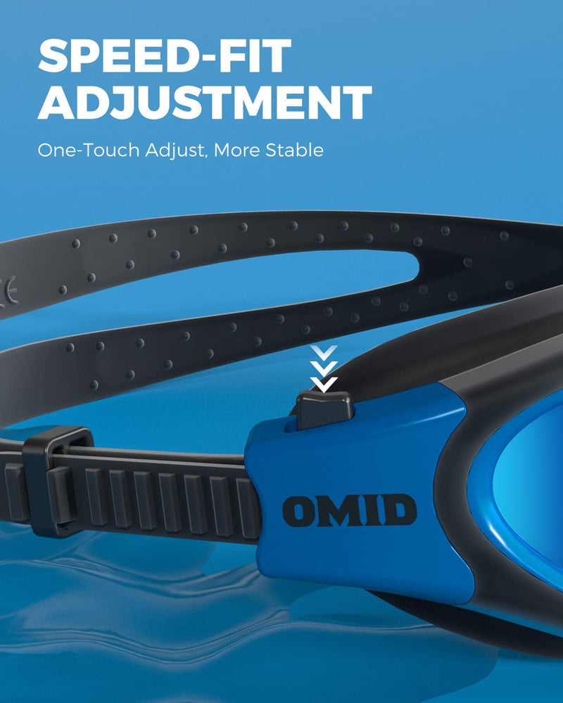 Swim Goggles, OMID Comfortable Polarized Anti-Fog Swimming Goggles for Adult Sporting Goods > Outdoor Recreation > Boating & Water Sports > Swimming > Swim Goggles & Masks OMID   