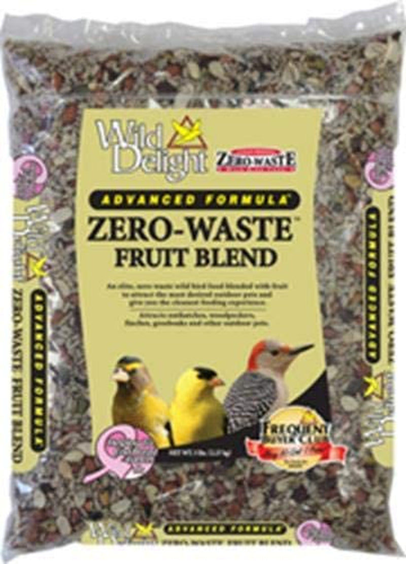 Wild Delight Zero-Waste Fruit Blend Bird Food, 5 Lb Animals & Pet Supplies > Pet Supplies > Bird Supplies > Bird Food D & D Commodities   