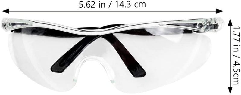 TOYANDONA 3Pcs Kids Safety Glasses Transparent Full Eyes Protective Prevent Droplets Waterproof Shooter Goggle Eyewear for Boys Girls Pool Swimming Party