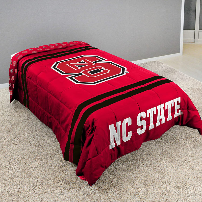 College Covers Everything Comfy Georgia Bulldogs Reversible Big Logo Soft and Colorful Comforter, Twin Home & Garden > Linens & Bedding > Bedding > Quilts & Comforters College Covers Nc State Wolfpack Queen 