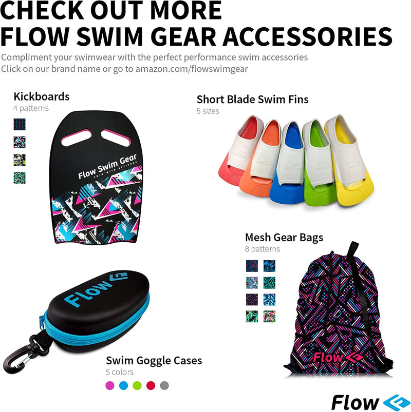 Flow Goggle Strap Kit (2-Pack) - Replacement Bungee Cord Straps for Swim Goggles Sporting Goods > Outdoor Recreation > Boating & Water Sports > Swimming > Swim Goggles & Masks Flow Swim Gear   