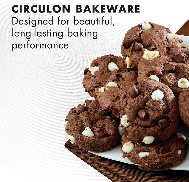 Circulon Nonstick Bakeware Set with Nonstick Cookie Sheets / Baking Sheets - 2 Piece, Chocolate Brown Home & Garden > Kitchen & Dining > Cookware & Bakeware Circulon   