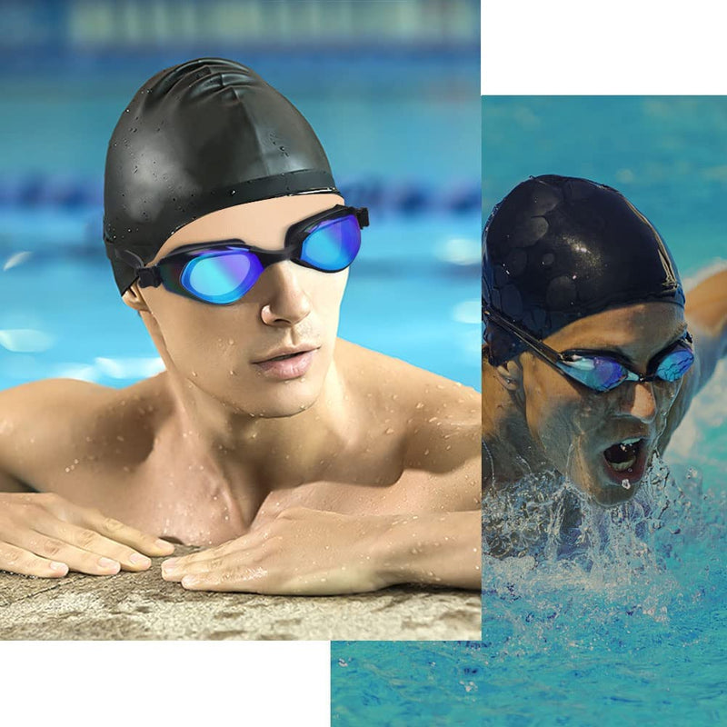 Goggles Swimming for Adult, Kids Swim Goggles, Anti-Fog & No Leaking, 100% UV Protection Pool Goggles Men Women Girls Youth