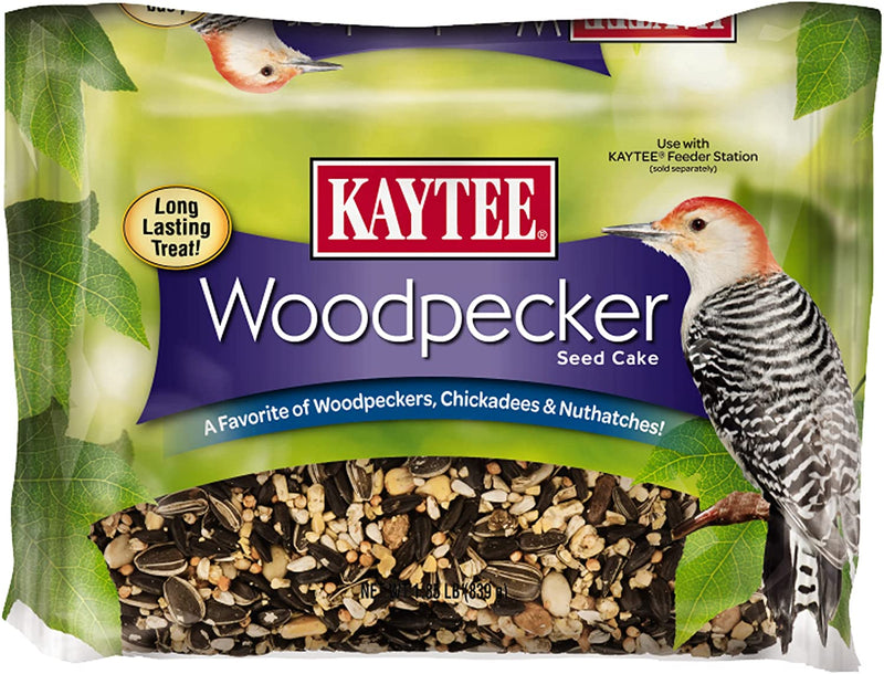 Kaytee Wild Bird Seed & Mealworm Seed Cake Food for Bluebirds, Chickadees, Woodpeckers and More, 1.4 Pound Animals & Pet Supplies > Pet Supplies > Bird Supplies > Bird Food Central Garden & Pet Woodpecker 6 Pack  