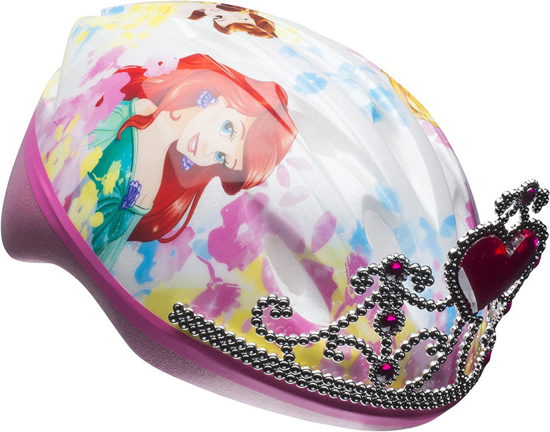 Disney Princess Bike Helmets for Child and Toddler Sporting Goods > Outdoor Recreation > Cycling > Cycling Apparel & Accessories > Bicycle Helmets Bell 3D Tiara Child (5-8 yrs.) 
