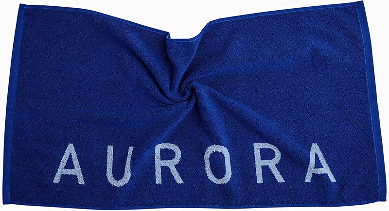 Luxury Gym Towel for Sweat - 100% Organic Cotton - Soft and Absorbent Workout Towel for Gym (31.5 X 15.75 Inch)- Silver Infused Sports Towel - Yoga and Gym Towel for Men and Women (Blue) Home & Garden > Linens & Bedding > Towels Aurora Athletica Blue  