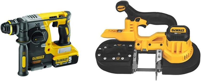 DEWALT 20V MAX* SDS Rotary Hammer Drill, Tool Only (DCH273B) , Yellow Sporting Goods > Outdoor Recreation > Fishing > Fishing Rods DEWALT w/ Portable Band Saw  
