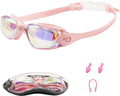 Swim Goggles for Women Men, 2022 Upgrated anti Fog Adult Goggle for Swimming, Water Glasses Sporting Goods > Outdoor Recreation > Boating & Water Sports > Swimming > Swim Goggles & Masks RichHomie 🌸pink🌸  