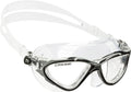 Cressi Adult Swim Goggles with Long Lasting Anti-Fog Technology - Planet: Made in Italy Sporting Goods > Outdoor Recreation > Boating & Water Sports > Swimming > Swim Goggles & Masks Cressi Clear/Black/Silver Clear Lens 