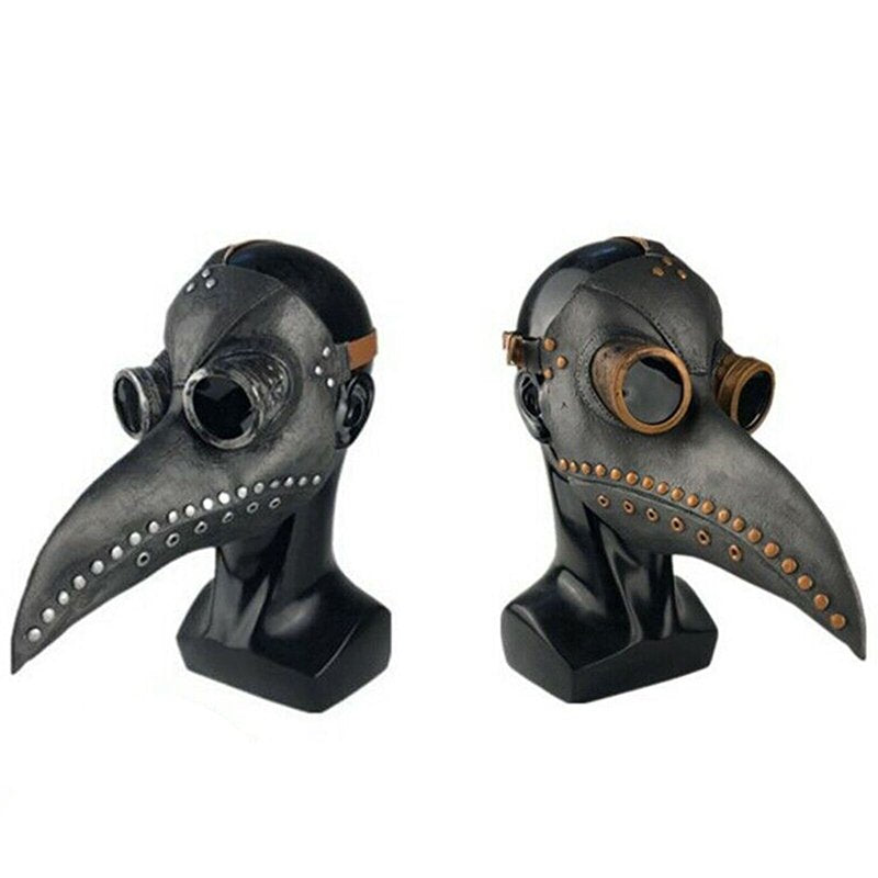 Gonex Plague Doctor Long Nose Faux Leather Venetian Mask for Home Party Costume, One Size Apparel & Accessories > Costumes & Accessories > Masks Gonex   