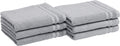Cotton Bath Towels, Made with 30% Recycled Cotton Content - 2-Pack, White Home & Garden > Linens & Bedding > Towels KOL DEALS Blue Grey Hand Towels 