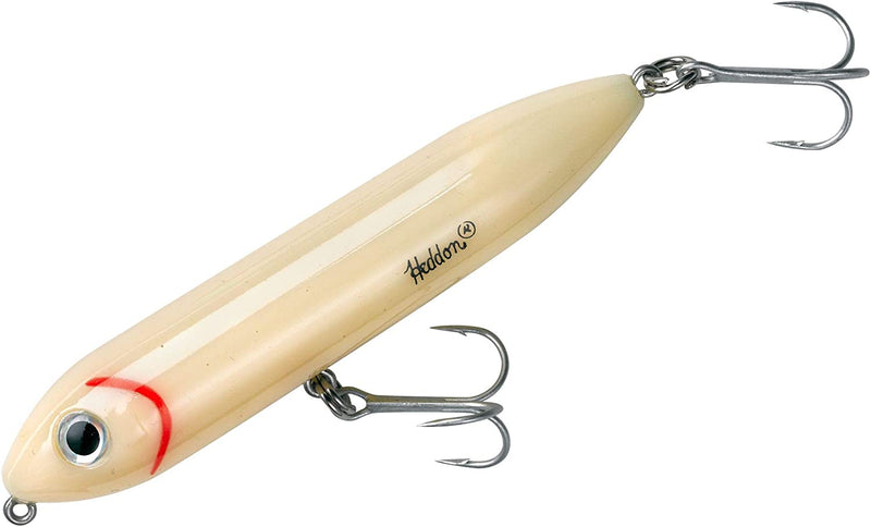 Heddon Super Spook Topwater Fishing Lure for Saltwater and Freshwater Sporting Goods > Outdoor Recreation > Fishing > Fishing Tackle > Fishing Baits & Lures Pradco Outdoor Brands Bone Super Spook Jr (1/2 oz) 