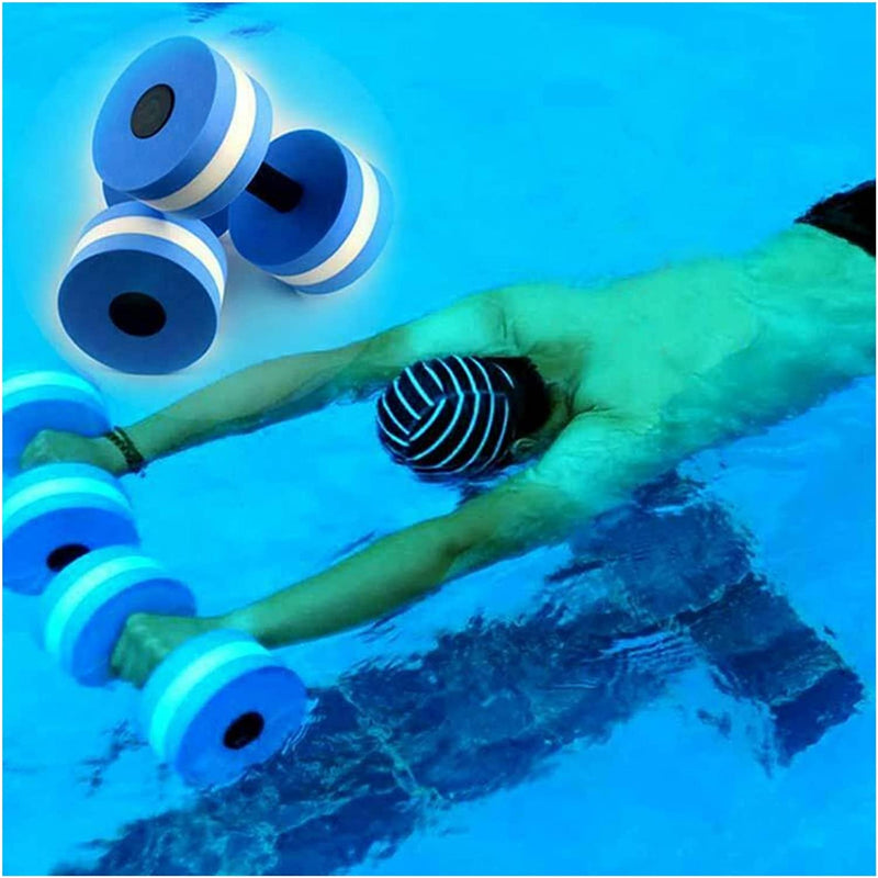 Swimming Training Equipment 2Pcs Swimming Pool Water Aerobics Aquatic Barbell Swimming EVA Floating Dumbbell Water Yoga Durable Sport for Children and Adults (Color : Light Green) Sporting Goods > Outdoor Recreation > Boating & Water Sports > Swimming GuangPingXianChuXingWuJinBaiHuoJingYingB   