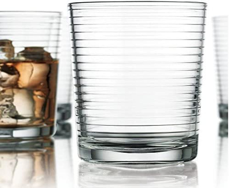 Drinking Glasses 12 Piece Glass Cups Set by Glaver'S, 4 -7 Oz. Highball Glasses, 4-13 Oz. Whiskey Rocks, and 4 7 Oz. Juice Glasses. Ideal for Water, Juice, Cocktails, and Iced Tea. Home & Garden > Kitchen & Dining > Tableware > Drinkware Glaver's   