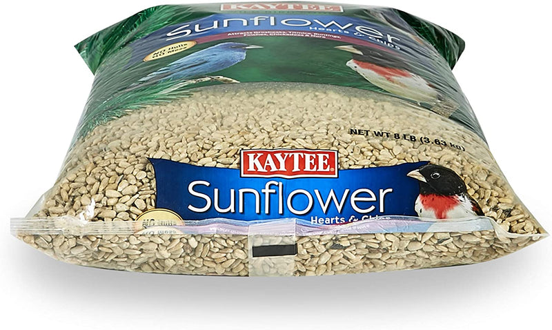 Kaytee Sunflower Hearts and Chips Bird Seed, 8-Pound Animals & Pet Supplies > Pet Supplies > Bird Supplies > Bird Food Central Garden & Pet   