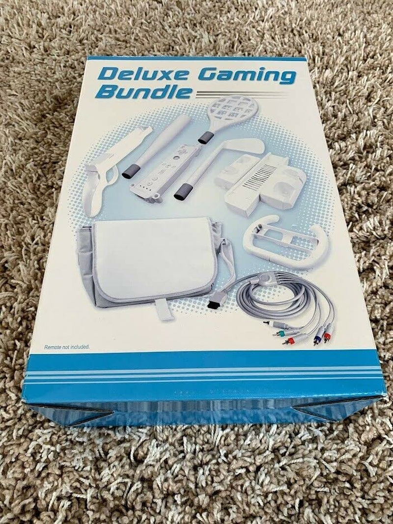 DELUXE GAMING BUNDLE for NINTENDO WII (STAND, BAG, SPORTS KIT)