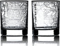 Greenline Goods Whiskey Glasses - 10 Oz Tumbler Gift Set for Denver Lovers, Etched with Denver Map | Old Fashioned Rocks Glass - Set of 2 Home & Garden > Kitchen & Dining > Barware Greenline Goods Cincinnati  