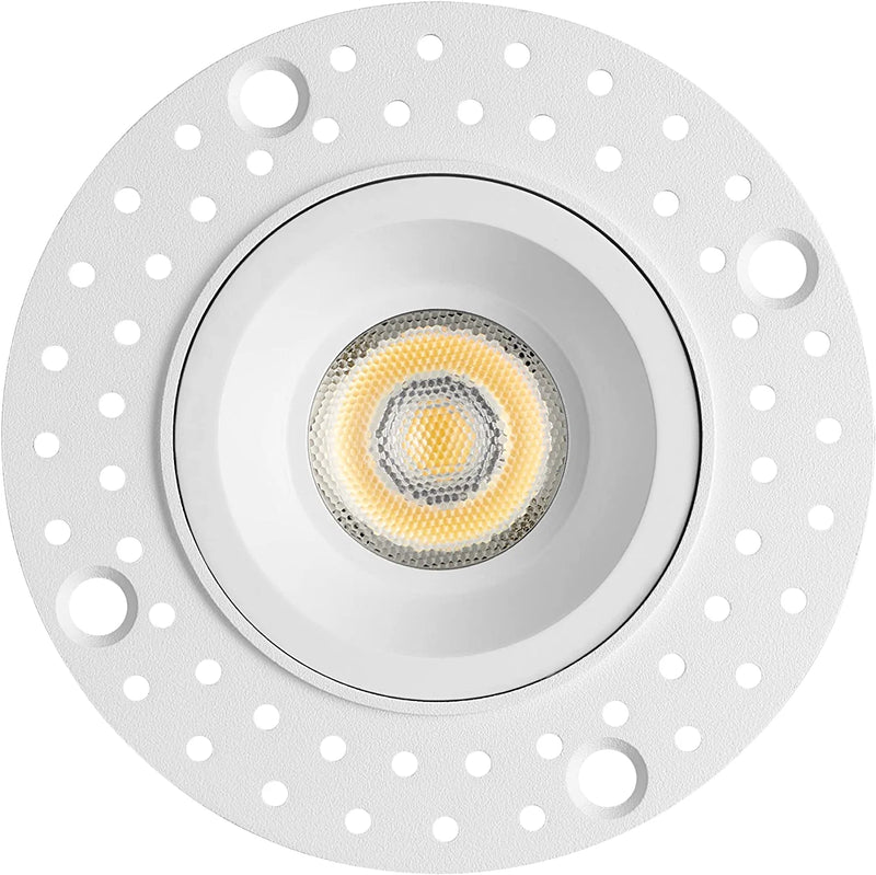 Rayhil 2.5 Inch TRIMLESS LED Downlight with Junction Box, Dimmable Recessed Fixture for Ceiling, 9W, 5CCT Color Selectable 2700K - 5000K, 800Lm, CRI 90+, Wet Location and IC Rated, 4-Pack Home & Garden > Lighting > Flood & Spot Lights Rayhil   
