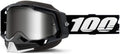 100% Racecraft 2 Snowmobile Anti-Fog Goggles - Powersport Racing Protective Eyewear Sporting Goods > Outdoor Recreation > Cycling > Cycling Apparel & Accessories 100% Black Mirror Silver Lens 