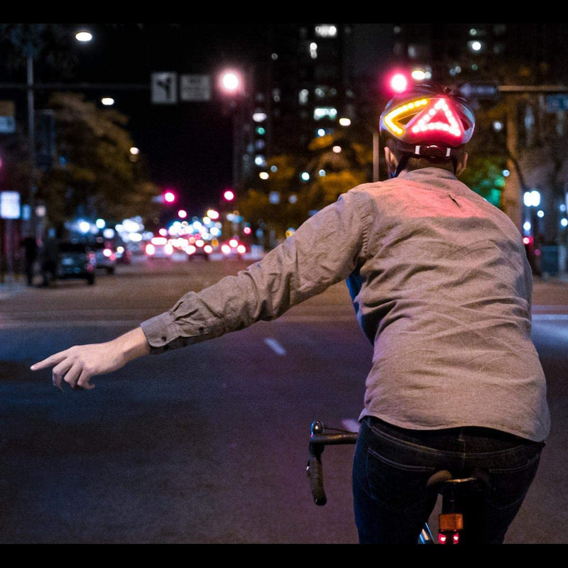 Lumos Kickstart Smart Bike Helmet | Front and Back LED Lights with Turn Signals | Road Bicycle Helmets for Adults: Men, Women (Without MIPS) Sporting Goods > Outdoor Recreation > Cycling > Cycling Apparel & Accessories > Bicycle Helmets Lumos   