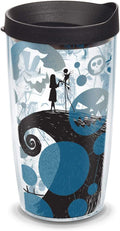 Tervis Disney-Nightmare before Christmas 25Th Anniversary Stainless Steel Insulated Tumbler with Clear and Black Hammer Lid, 20Oz, Silver Home & Garden > Kitchen & Dining > Tableware > Drinkware Tervis Classic 16oz 